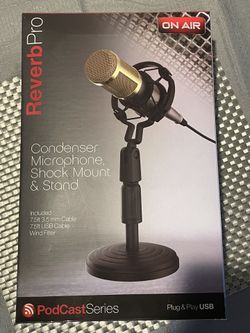 Microphone With Stand Set