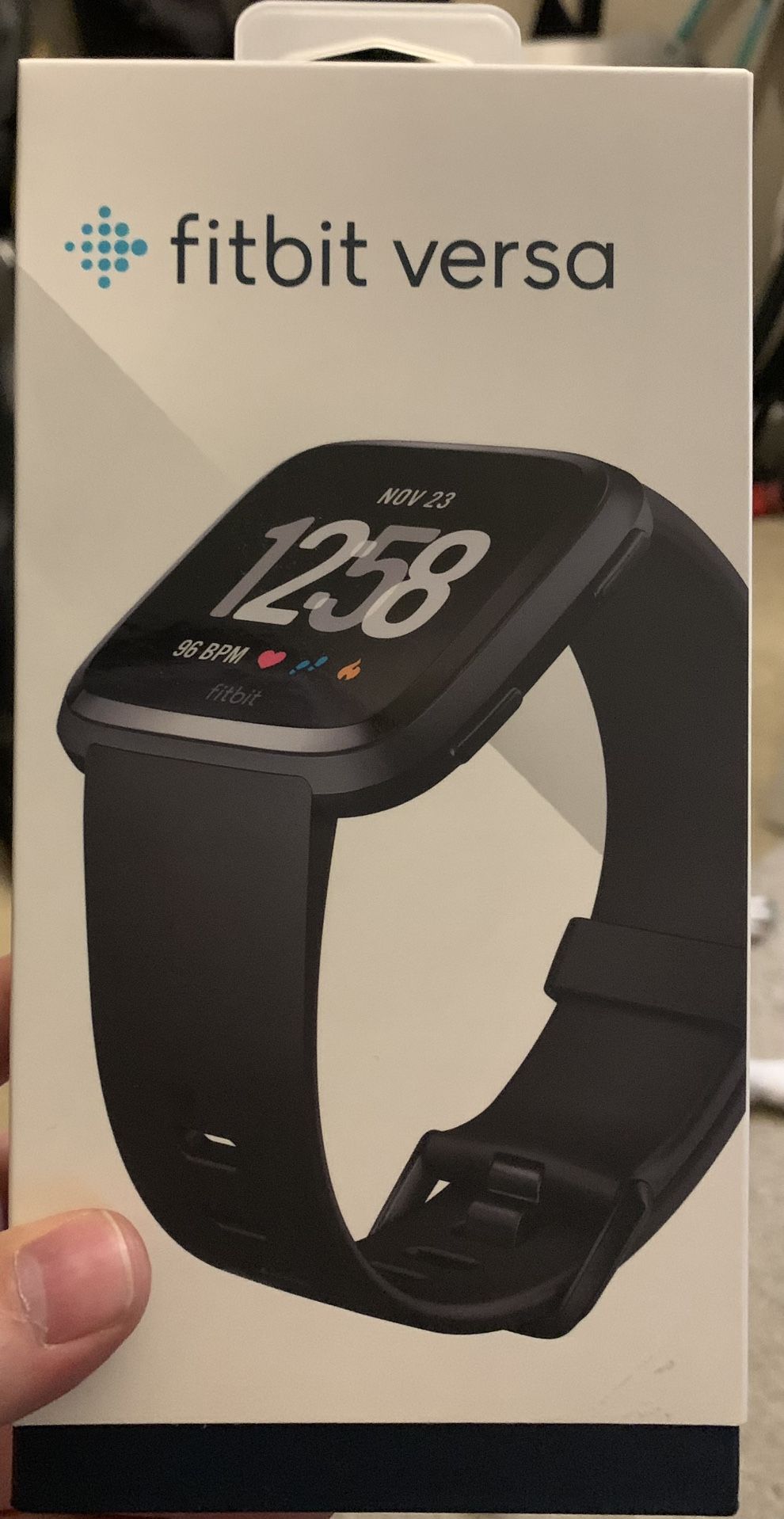 Fitbit Versa Smart Watch (Black)