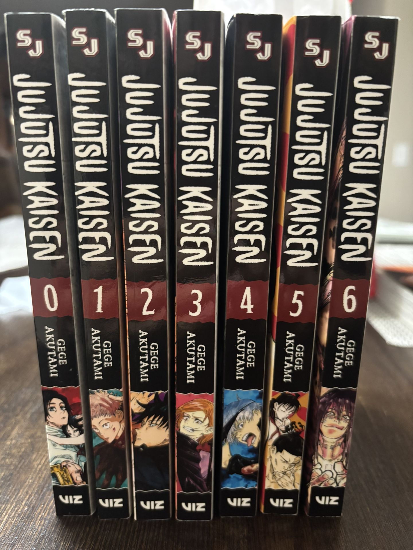 Jujutsu Kaisen Manga Lot (0-6)