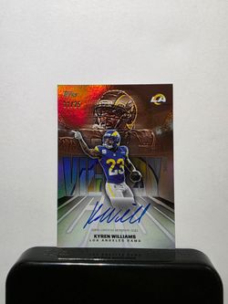 2026 Topps Kyren Williams Victory Ink Auto /25 Los Angeles Rams
