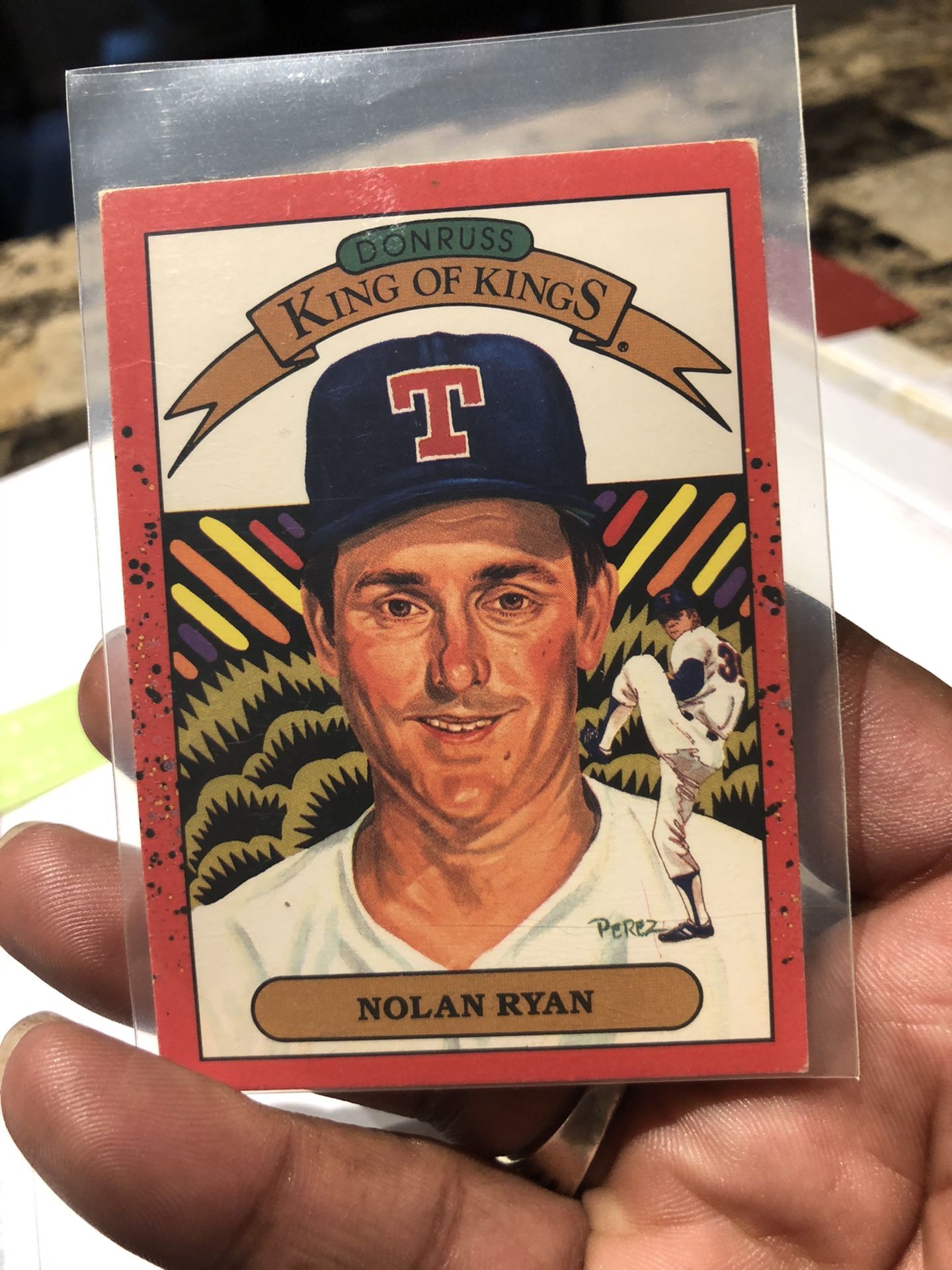 Nolan Ryan King Of Kings BaseBall Card
