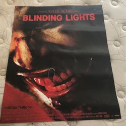 The weekend Poster hand signed Get It!