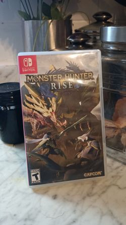 Nintendo switch game .. Monster Hunter RISE