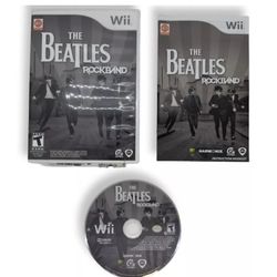 The Beatles: Rock Band (Nintendo Wii, 2009) Complete Tested Works Free Ship