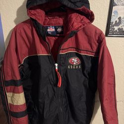 Vintage Niners Jacket Size Youth Large 