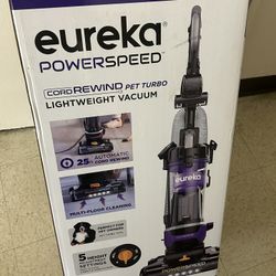 PowerSpeed Pet Cord Rewind Washable Upright Bagless Vacuum Cleaner 