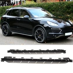 Fits 11-18 Porsche Cayenne OE Factory Style Running Board Side Step Bar Aluminum