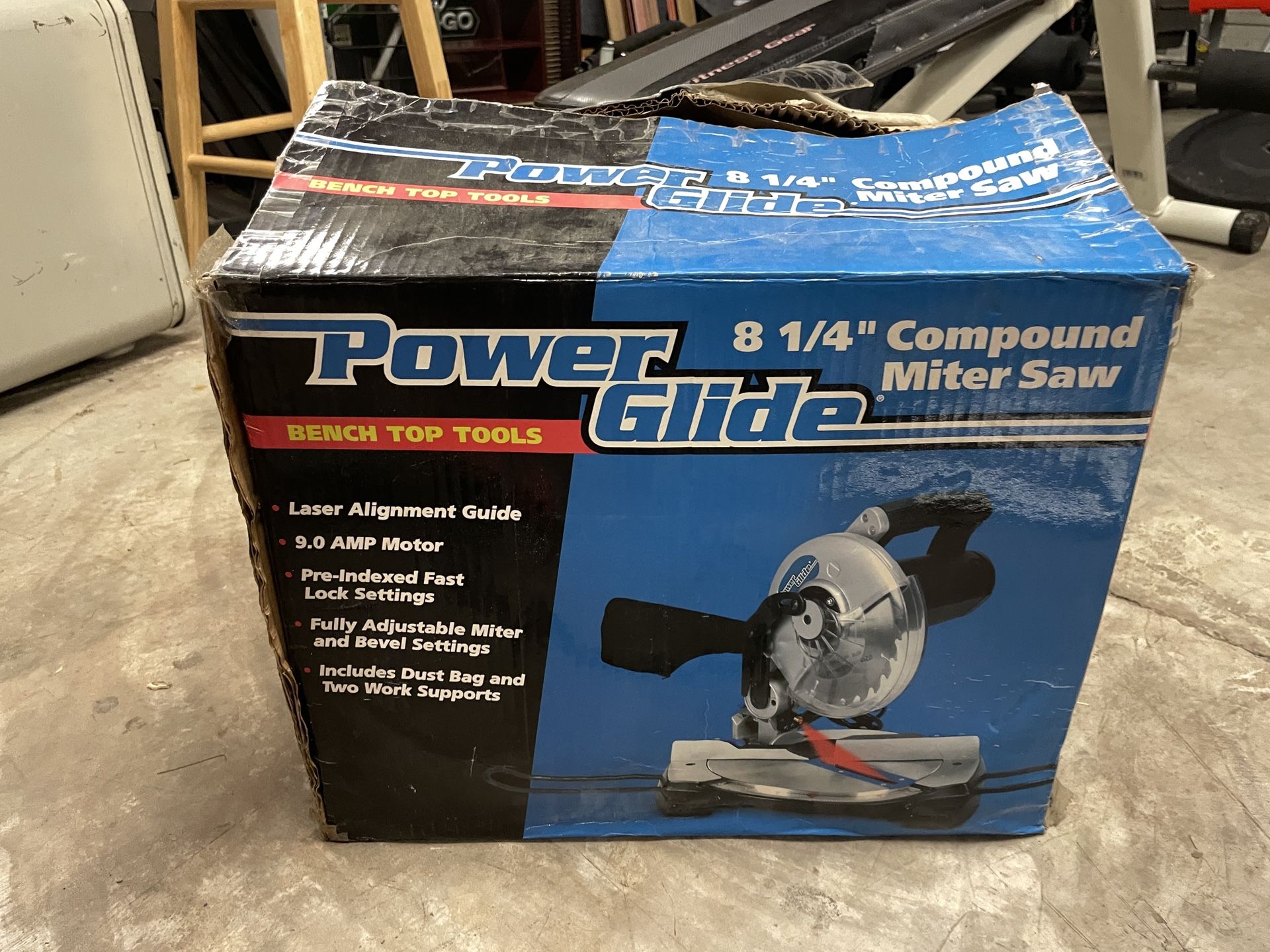 New 8 1/4” Compound Miter Saw