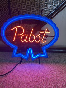 Pabst Blue Ribbon Neon Sign