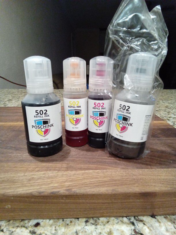 502 Refill Ink For Printer