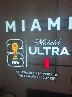 Michelob ultra LED sign