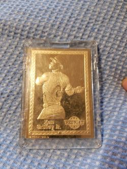 22k Gold Ken Griffey Jr. Baseball card