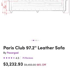 Leather Sofa