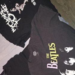 3 2xl Heavy Rock Band Shirts
