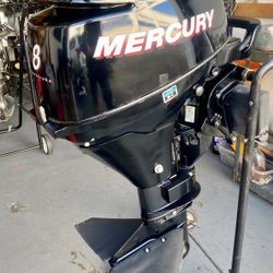8Hp Mercury 4 Stroke Short Shaft Outboard Motor