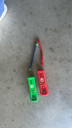 Wii Oem Mario And Luigi Controllers