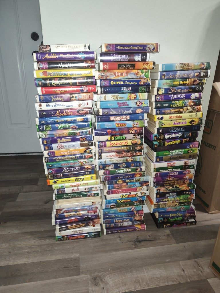 VHS Disney Classics And Many More