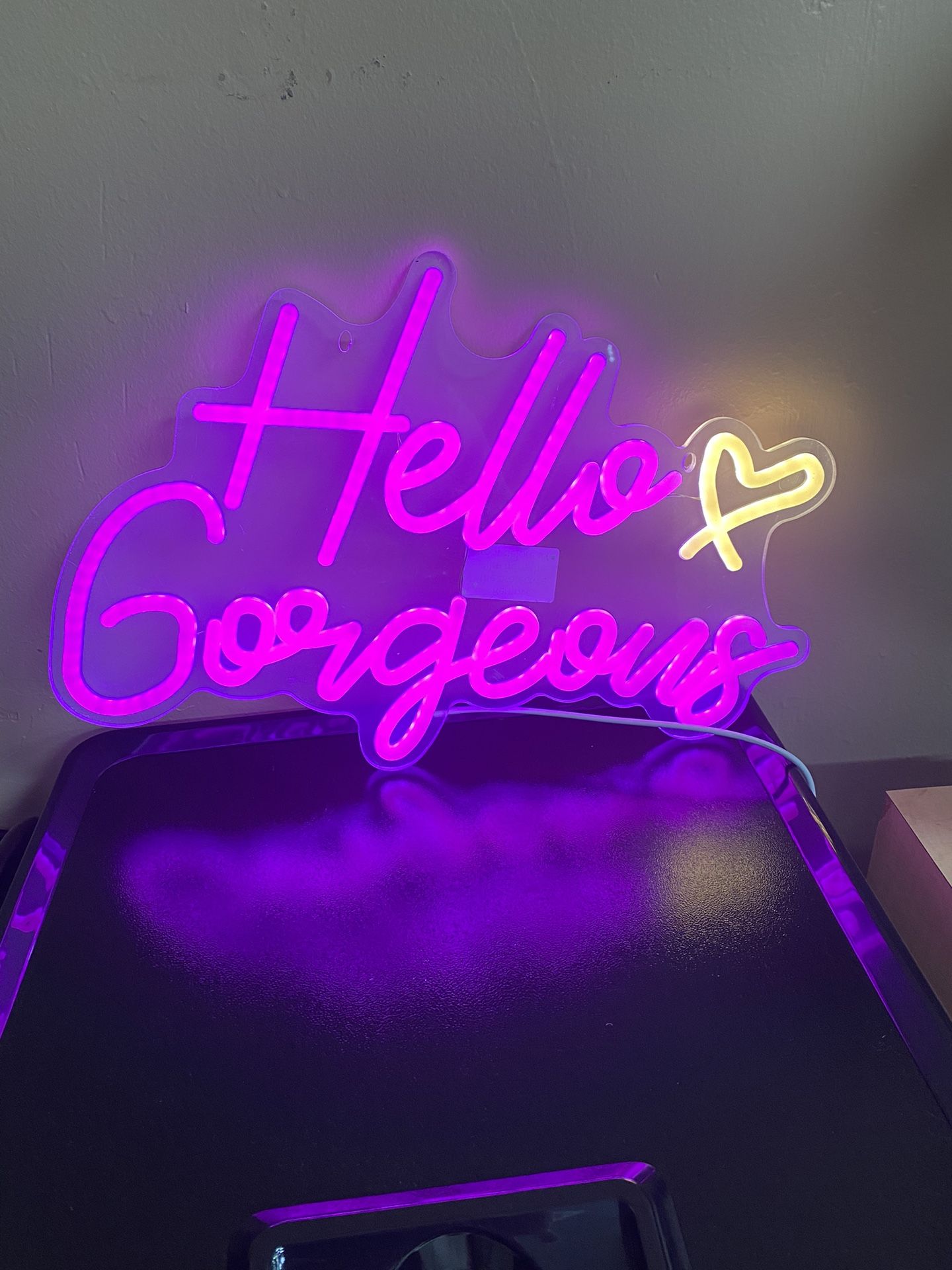 Hello Generous Sign