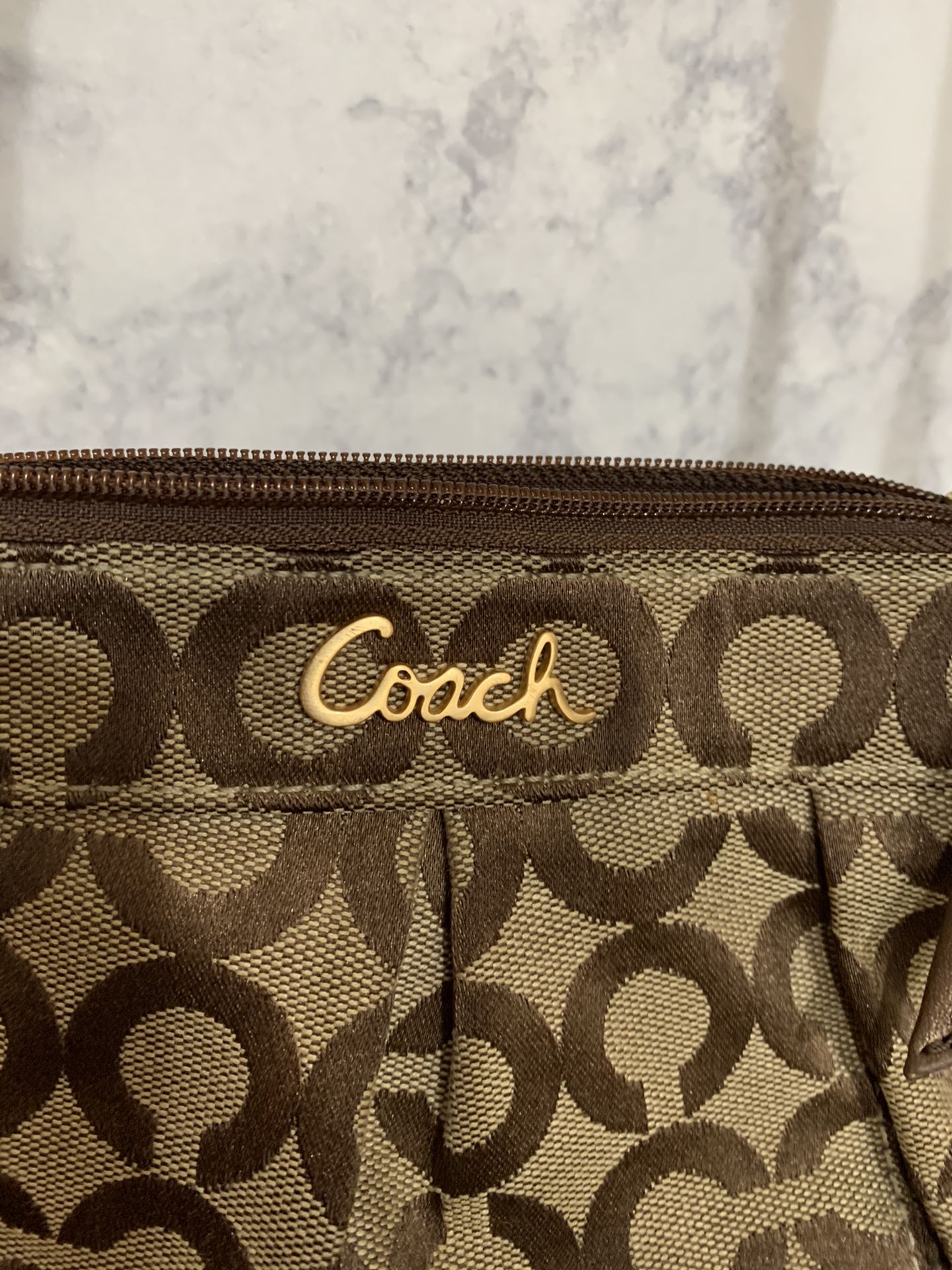 Coach cross body purse