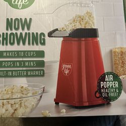 Popcorn Maker-Brand New-Green Life