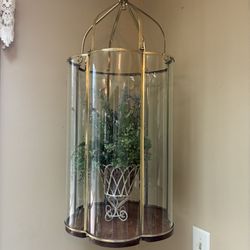 Glass Brass Enclosure 