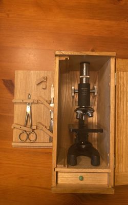 Vintage Mayflower Microscope