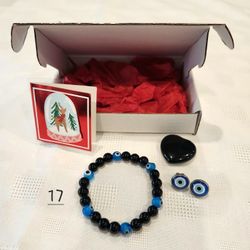 Christmas Natural Crystals Gift Box #17