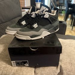 Mens Size 11 Air Jordan 4 Retro ‘Fear’ FQ8138-002