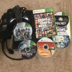 xbox 360 (with games )