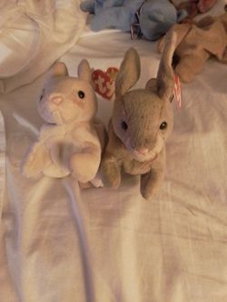 Nibbly And Nibbler 1998 TY Beanie Babies 