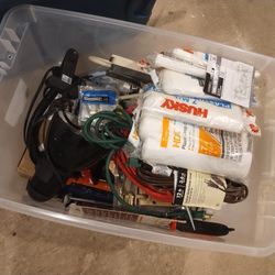 Mixed Bin of Materials