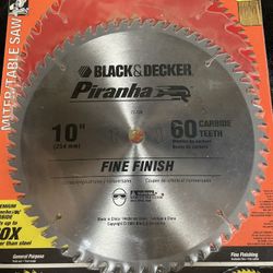 10” Carbide Saw Blades