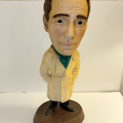 Vintage Humphrey Bogart Esco Chalk Statue!