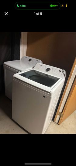 Samsung washer And dryer set