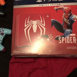 Playstation 4 Pro Spider Man Edition Bundle With 34 Inch Tv