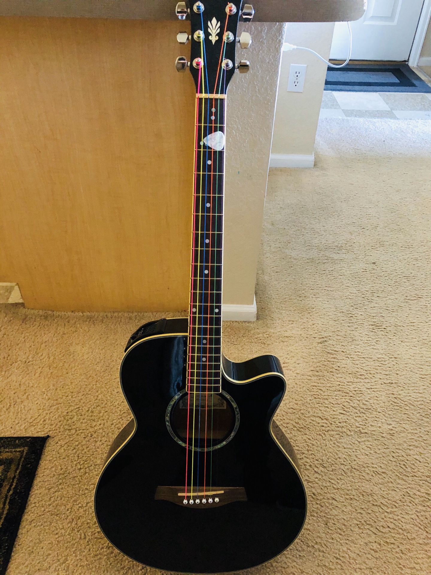Ibanez acoustic electric guitar