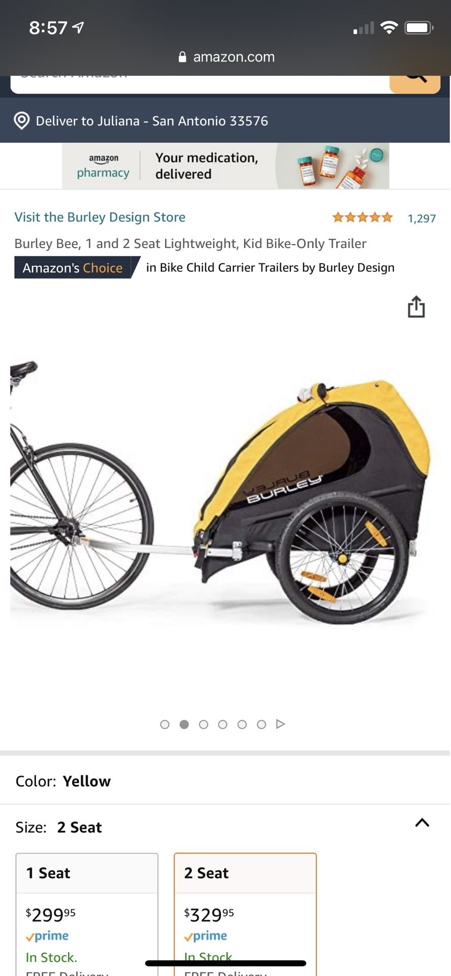 Bike Trailer For kids