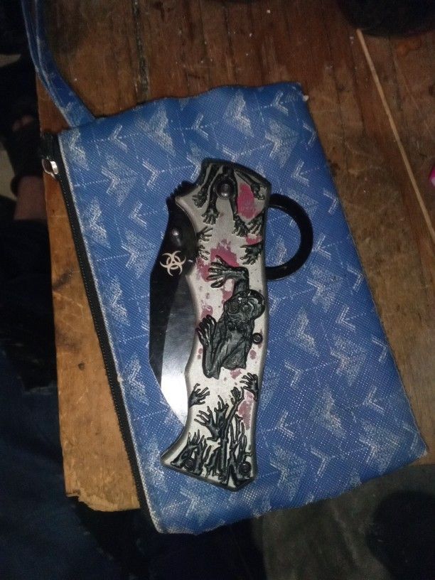 Apocalypse Knuckle Razor Knife One Of A Kind