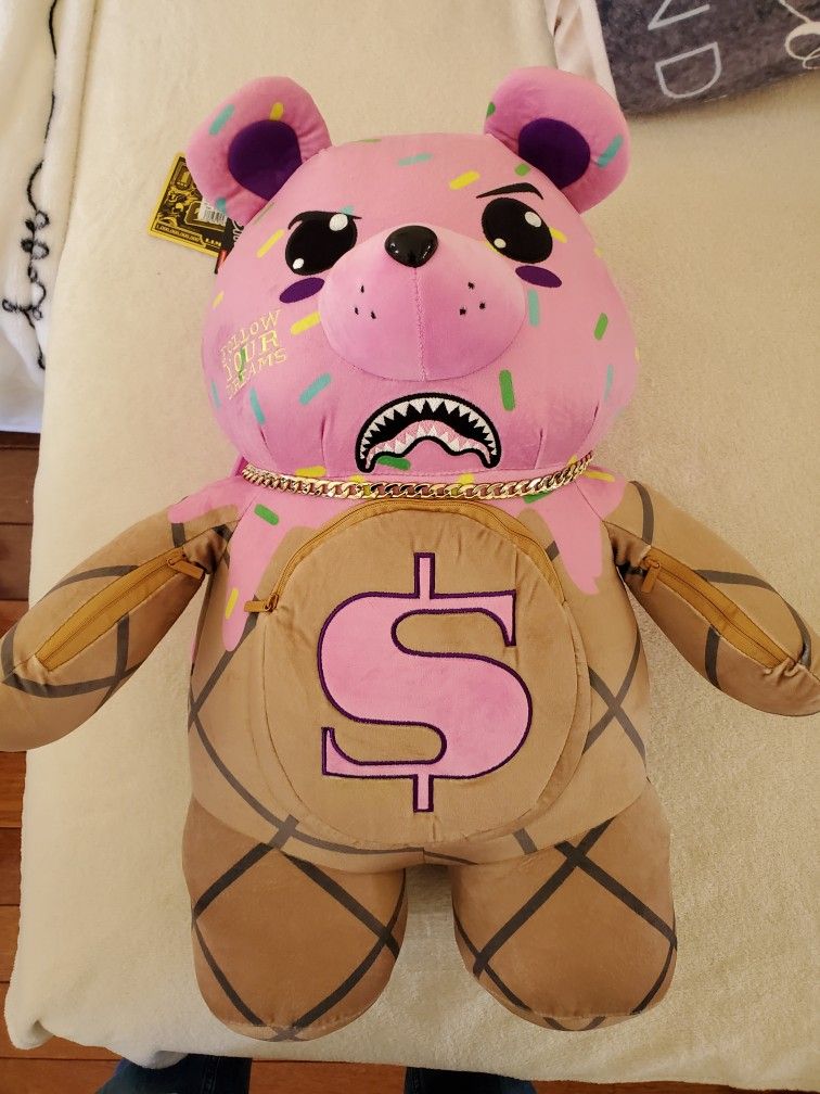 Sprayground - Bookbag - Limited - Rare - Bear - Ice-cream