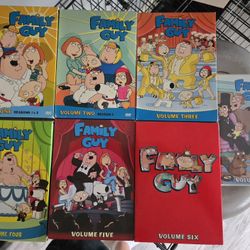 Family Guy Vol. 1-7 DVD Sets Lot Of 7