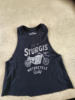 Small womans  Jack  Damiels crop top