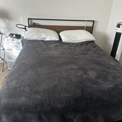 Full Sized Bed And Bed Frame