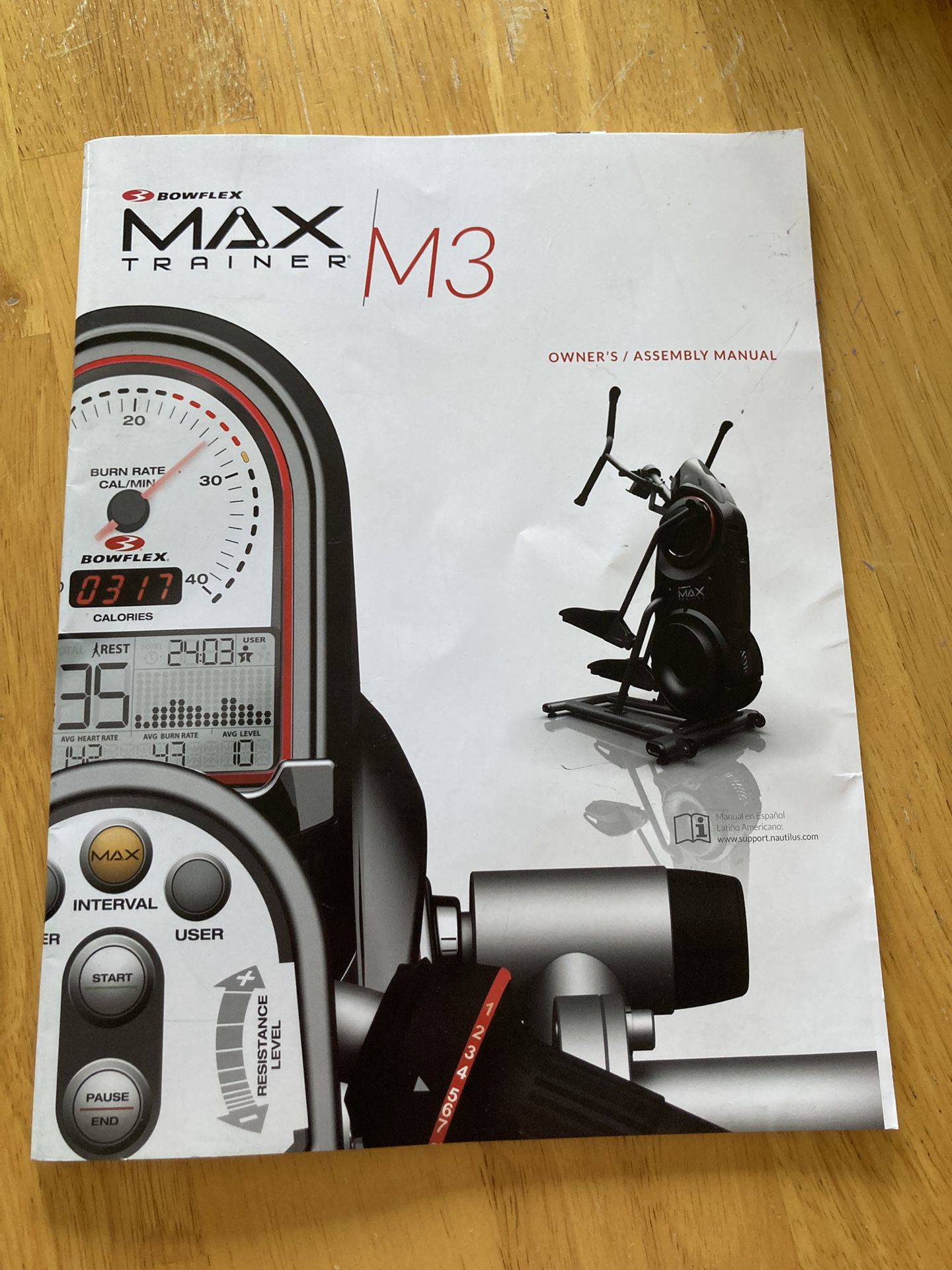 bow flex max m3