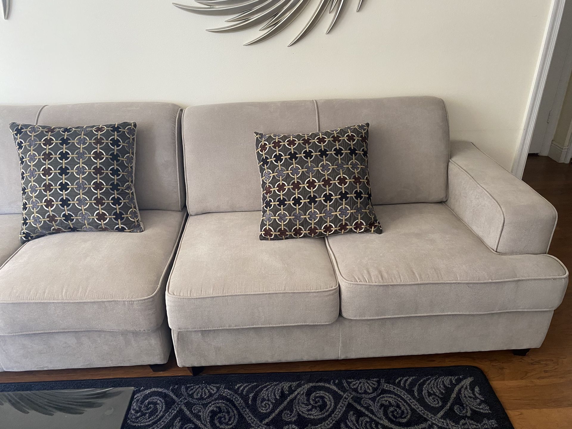 L shape sleeper sectional