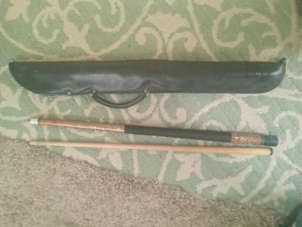 Harvard Carbon Fiber Custom Pool Cue With Case