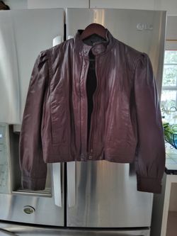 Leather jacket