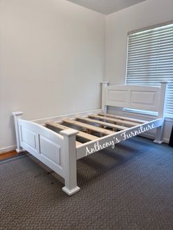 White Full Bed Frame