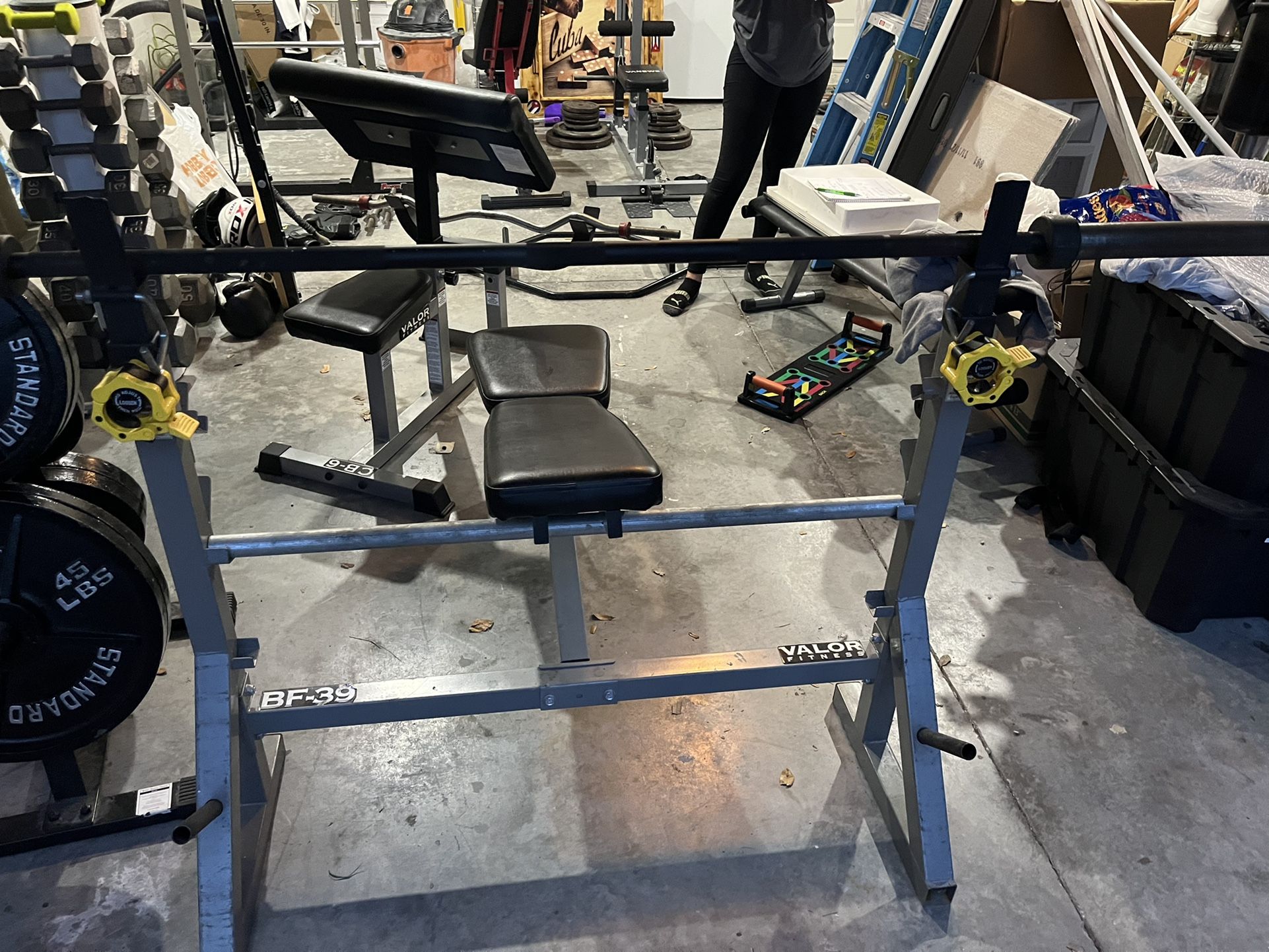 Bench (No Barbell)