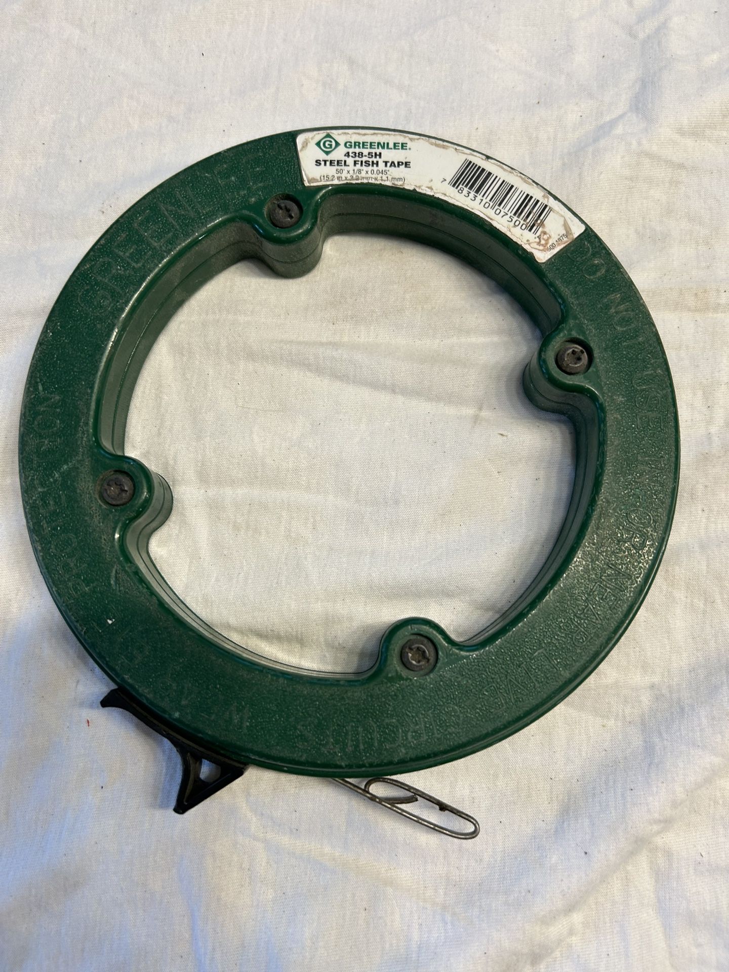 Greenlee 438-5H Steel Flat Fish Tape