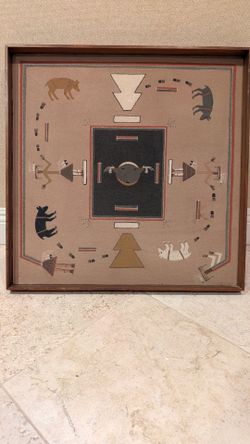 Navajo Sand Art picture